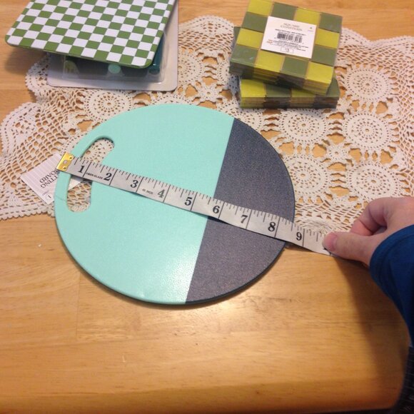 Farmhouse colors kitchen tools, cutting boards, cheese knives, coasters - Picture 10 of 10